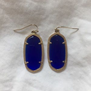 Kendra Scott Cobalt Elle Earrings